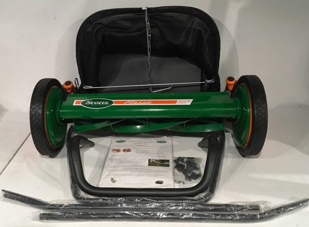 Scotts Classic 20" Push Reel Mower A Personal Review RonMowers