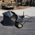 Brinly Tow Behind Lawn Sweeper 1 150x150 Used Brinly 42″ Tow Behind Lawn Sweeper