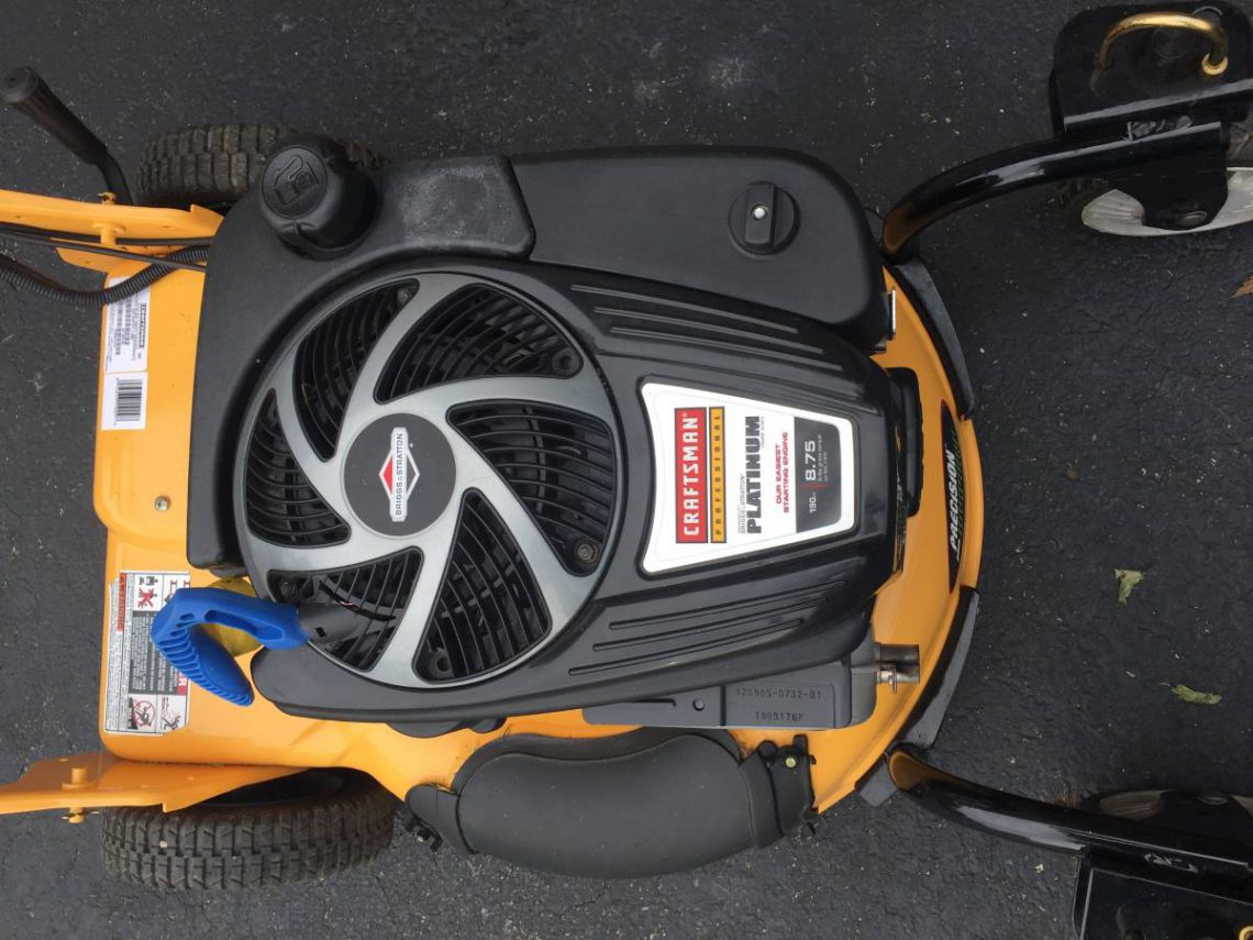 Craftsman 247.887760 Professional Platinum Lawn Mower with electric