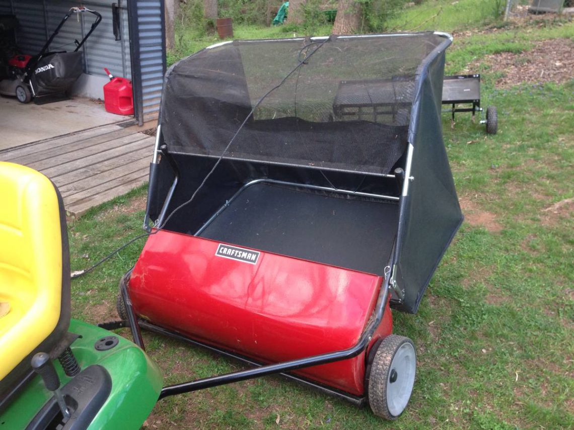 Used Craftsman 42" High Speed Lawn Sweeper RonMowers