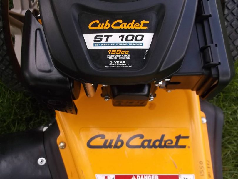 Cub Cadet 159cc 8 810x608 Cub Cadet ST 100 22 Wheeled String Mower