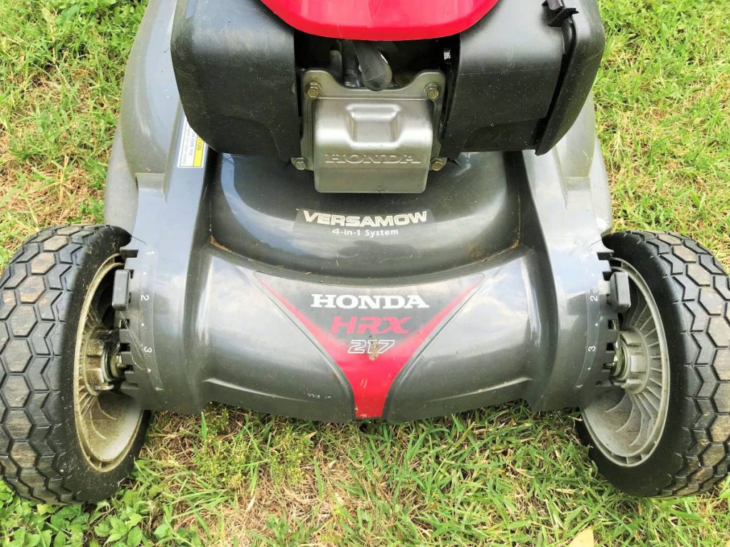 Honda HRX217HYA Premium Residential Mower With Bag RonMowers
