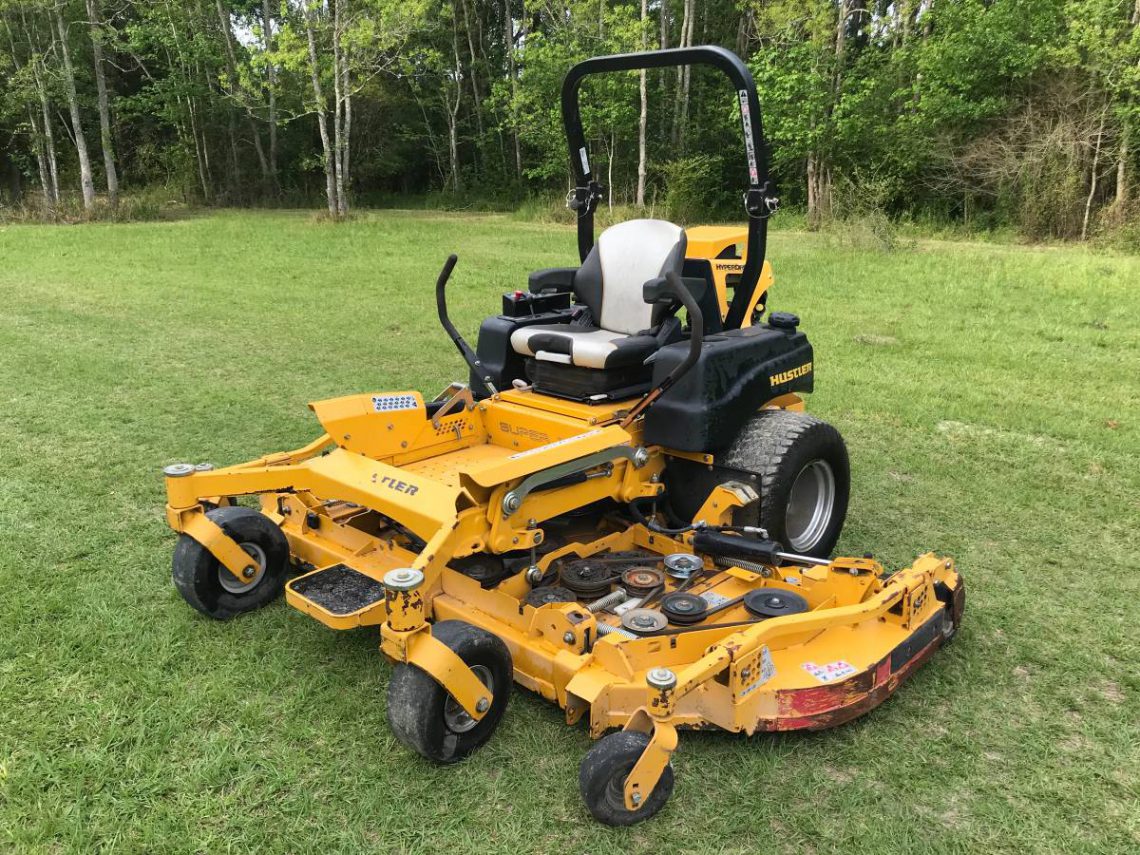 2015 Hustler Super 104” Cut Batwing Commercial Mower RonMowers