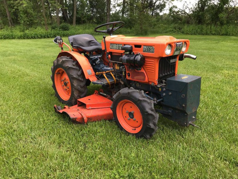 Kubota B5100 Diesel 4wd compact tractor 07 810x608 Kubota B5100 Diesel 4WD Compact Tractor
