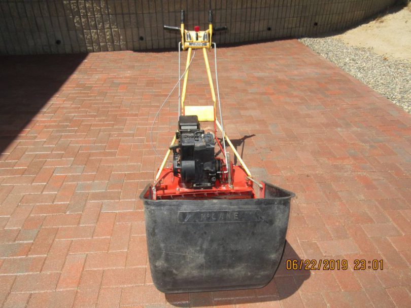 McLane reel mower 6 810x608 Used McLane 20 inch reel mower