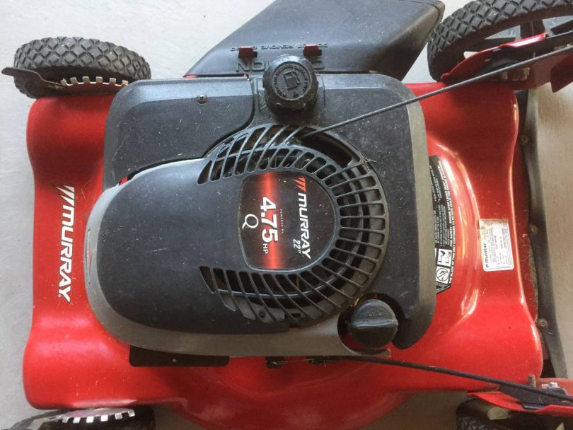 Murray 22 push mower 1 810x608 Murray 22 inch High Wheel 2 in 1 Push Mower 225114X92B