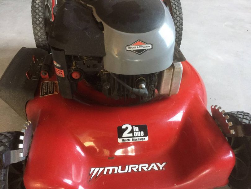 Murray 22 push mower 2 810x608 Murray 22 inch High Wheel 2 in 1 Push Mower 225114X92B