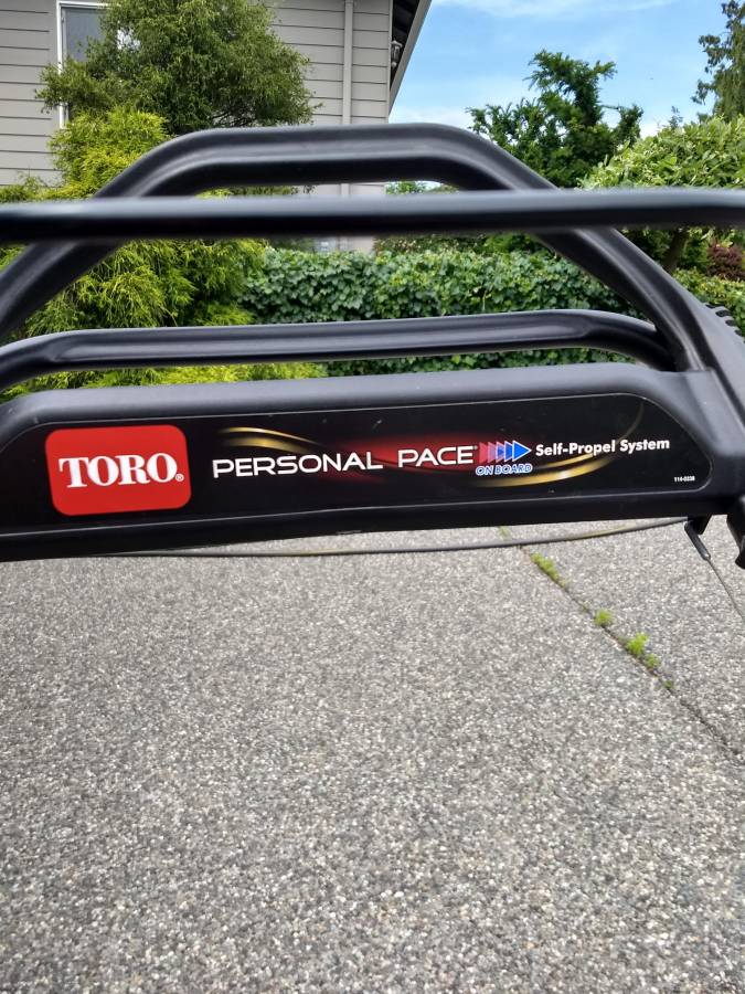 Toro 22 in. Personal Pace 7 Toro 22 in. Personal Pace Self Propelled Lawn Mower