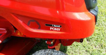 Troy Bilt 7 pony lawnmower 1 375x195 Troy Bilt 7 speed Pony Riding Lawn Mower