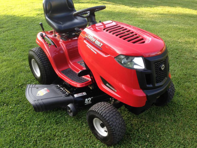 Used TroyBilt Bronco 42in Riding Lawn Mower RonMowers