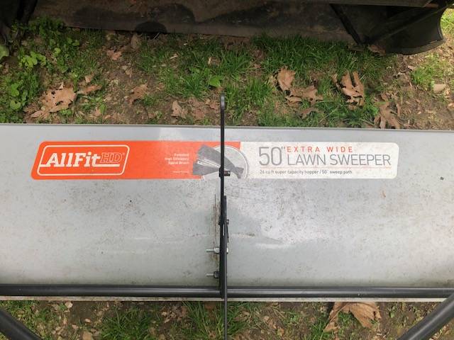 AllFitHD 50 in lawn sweeper 3 AllFitHD 50 in. Lawn Sweeper for Sale