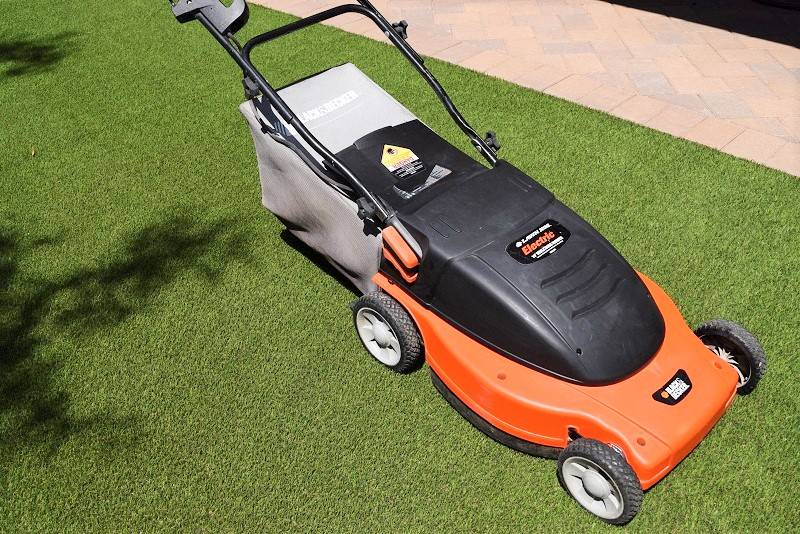 black and decker electric grass cutter