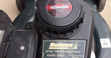 Bolens 22 in mower 2 375x195 Bolens 22 Cut Side Discharge Push Lawn Mower for Sale