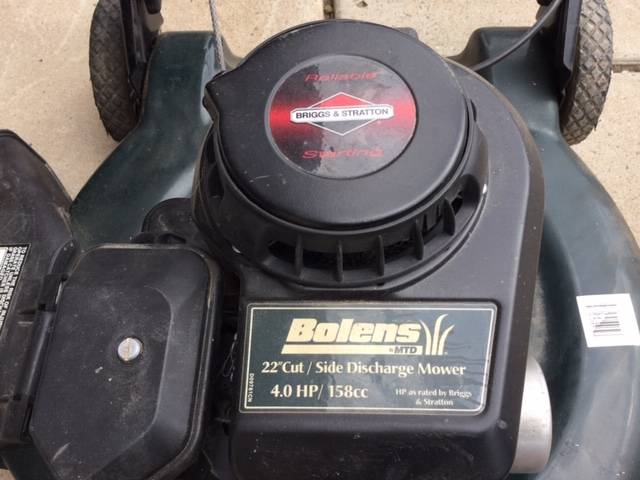 Bolens 22 in mower 2 Bolens 22 Cut Side Discharge Push Lawn Mower for Sale