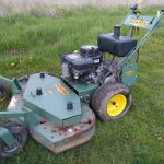 Bunton walk behind 1 150x150 Bunton 48 walk behind lawn mower with bagger for sale