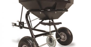Craftsman 24321 4 375x195 Craftsman 24321 100lb Pull Behind Spreader for sale