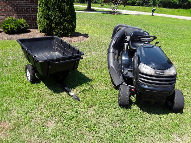 Craftsman DYS4500 3 810x608 Craftsman DYS 4500 42 inch 24hp Briggs Riding Mower for Sale
