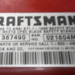 Craftsman Lawn Mower 917.387490 5 150x150 Craftsman 22 6.75hp Push Mower for Sale