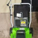 GreenWorks 16 Inch 1 150x150 GreenWorks 16 Inch 10 Amp Corded Lawn Mower (Used)