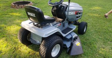Huskee riding Mower 5 375x195 Huskee Quick Cut 46 Riding Mower for Sale