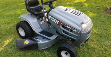Huskee riding Mower 6 375x195 Huskee Quick Cut 46 Riding Mower for Sale