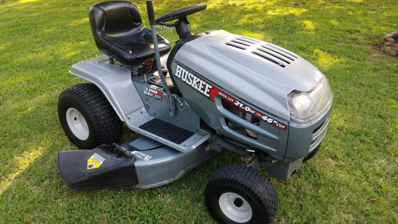 Huskee riding Mower 6 810x456 Huskee Quick Cut 46 Riding Mower for Sale