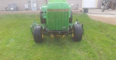 John Deere 430 3 375x195 John Deere 430 Garden Tractor Riding Lawn Mower