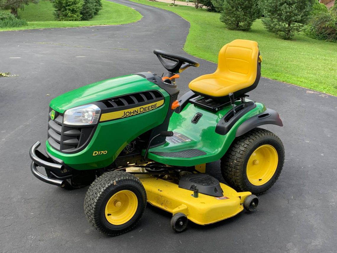 Used John Deere D170 54" Riding Lawn Mower RonMowers