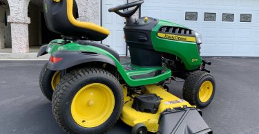 John Deere D170 Riding Lawn Mower 6 375x195 Used John Deere D170 54 Riding Lawn Mower