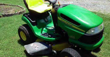 John Deere LA110 4 375x195 John Deere LA110 Automatic Riding Mower for Sale