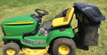 John Deere LT 160 4 375x195 John Deere LT160 42 inch Cut Mower for Sale