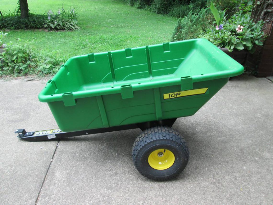 cart for john deere lawn mower
