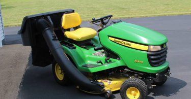John Deere X304 4 375x195 Used John Deere X304 42 4 Wheel Steering Lawn Mower