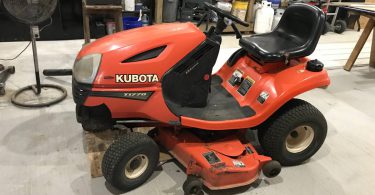Kubota T1770 Riding Lawn Mower 4 375x195 Kubota T1770 Riding Lawn Mower for Sale