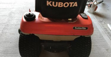 Kubota T1770 Riding Lawn Mower 5 375x195 Kubota T1770 Riding Lawn Mower for Sale