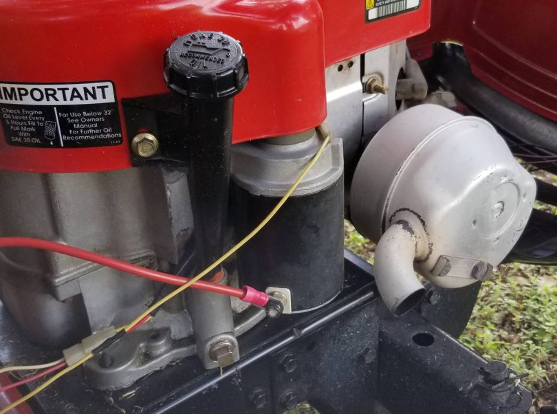 Murray 13hp 4 810x602 Murray 13HP/40 Double Blade Riding Lawn mower for Sale