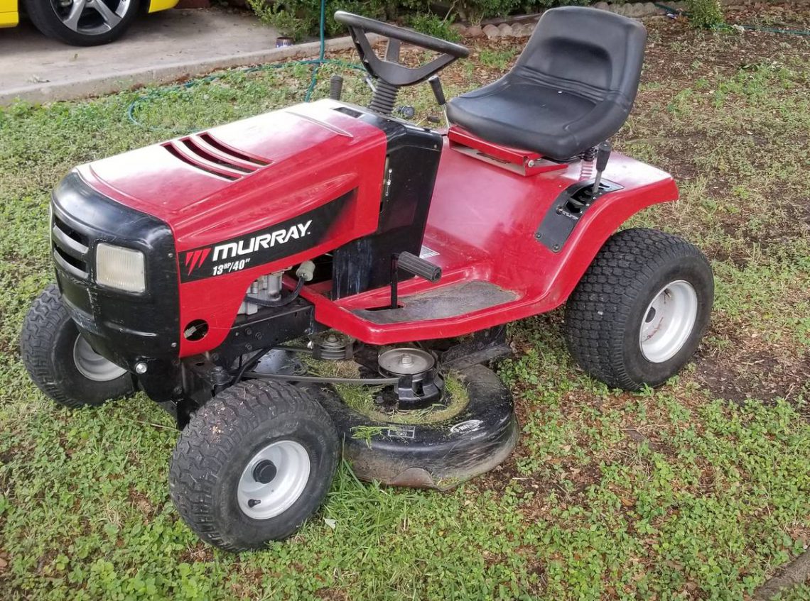 Murray 13hp40 Double Blade Riding Lawn Mower For Sale Ronmowers