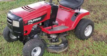 Murray 13hp 5 375x195 Murray 13HP/40 Double Blade Riding Lawn mower for Sale