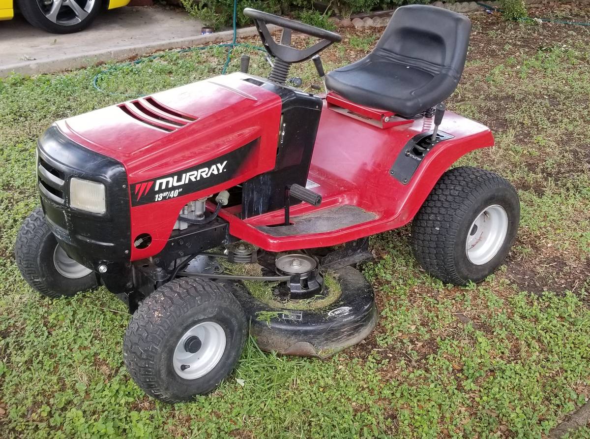 Murray 13hp 40 Double Blade Riding Lawn Mower For Sale Ronmowers