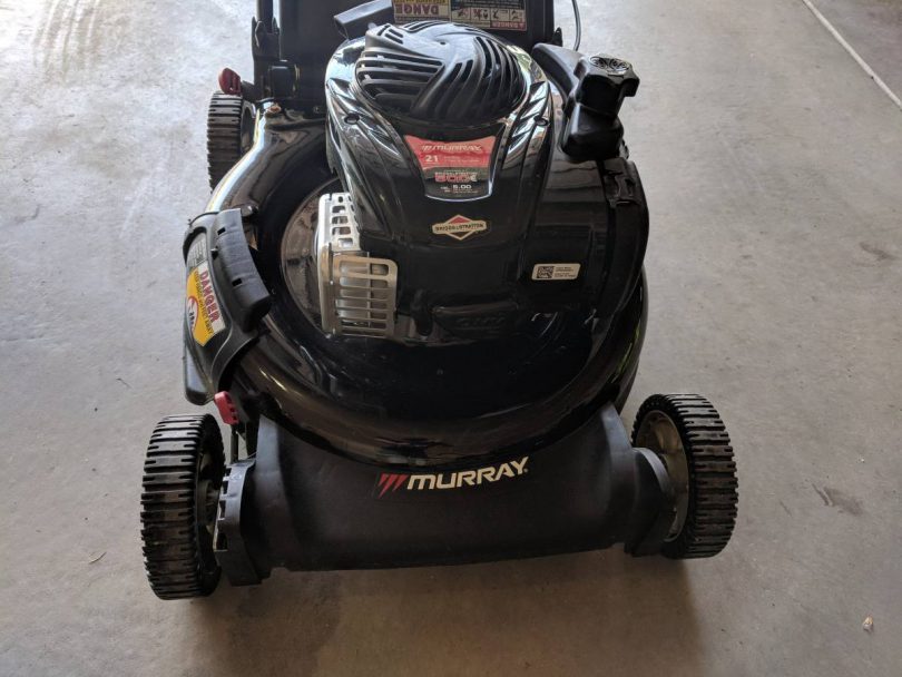 Murray 21 inch push mower 3 810x608 Murray 21 inch MP21500HW Gas Push Mower for Sale