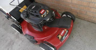 Toro 22in Recycler 6 375x195 Toro 22 Recycler self propelled lawn mower with bag