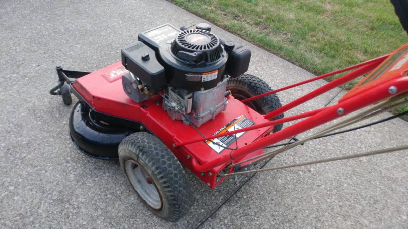 Troy Bilt 33 Combination Deck Mower 4 810x456 Troy Bilt 33 Combination Deck Mower for Sale