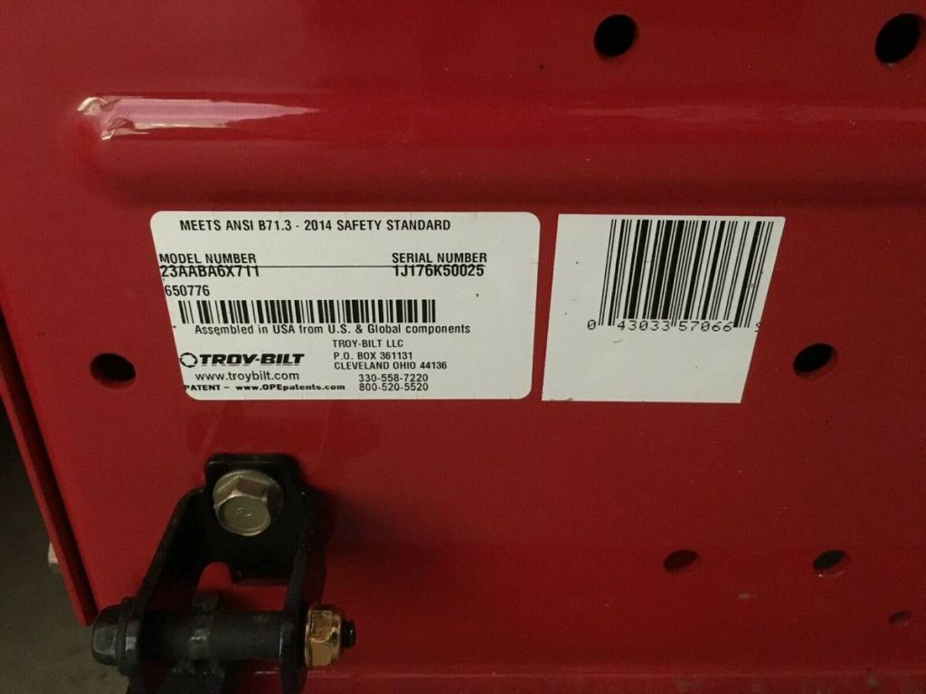 TroyBilt Flex Snow Blower Used 26" TwoStage Snow Thrower Attachment