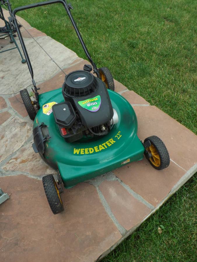 WEEDEATER 100 3 Weed Eater 22 5.0hp Gas Powered Lawn Mower for Sale