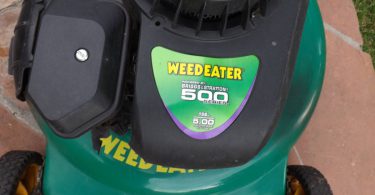 WEEDEATER 100 5 375x195 Weed Eater 22 5.0hp Gas Powered Lawn Mower for Sale