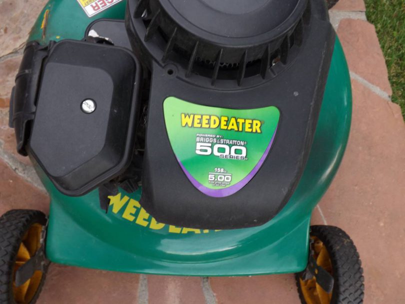 WEEDEATER 100 5 810x608 Weed Eater 22 5.0hp Gas Powered Lawn Mower for Sale