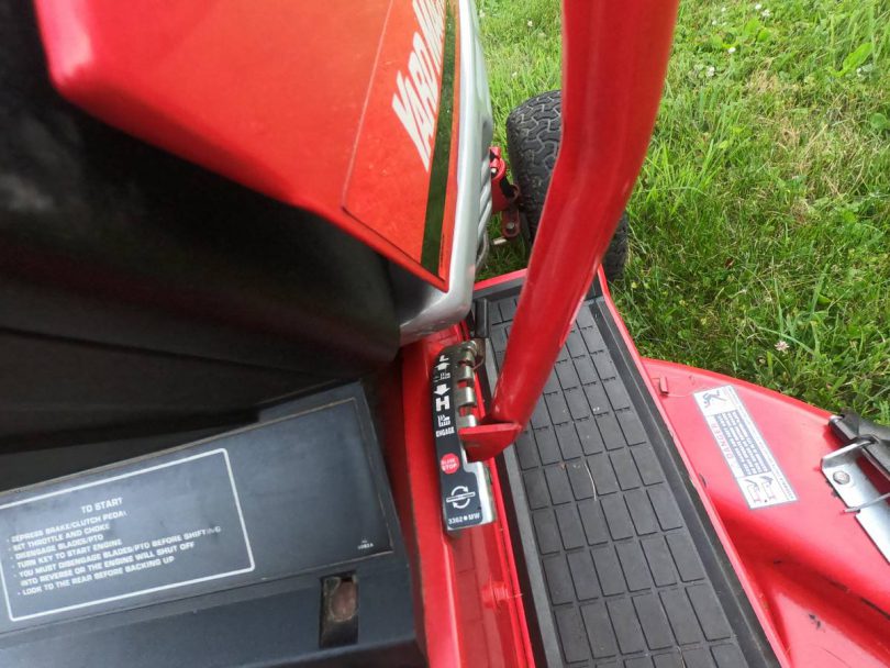 Yard Machines 13AM673G722 11 810x608 Yard Machines 14.5HP 42 Model 13AM673G722 Riding Lawn Mower