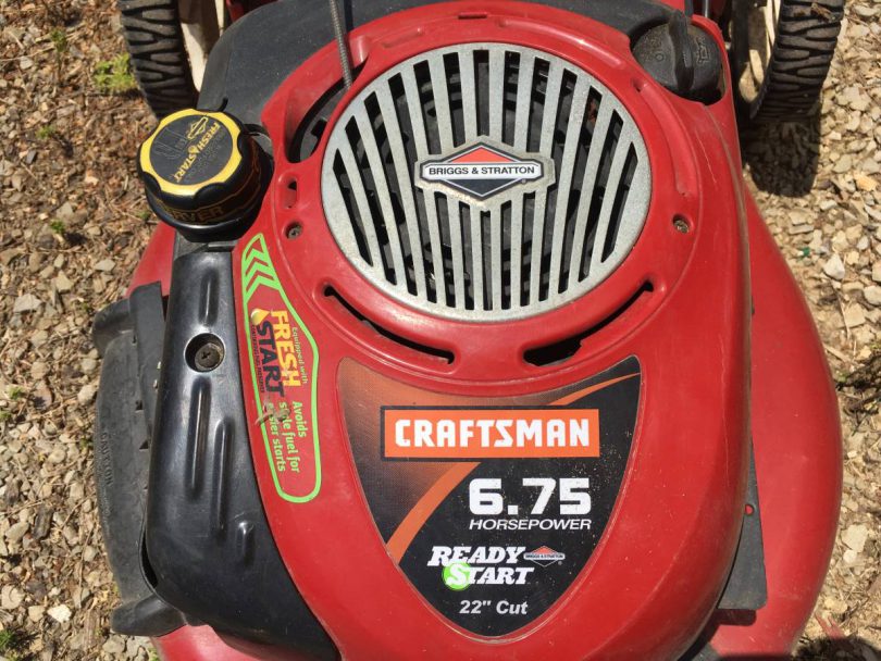 craftsman ez walk lawn mower 4 810x608 Craftsman 22 Inch EZ Walk Self Propelled Lawn Mower (Used)