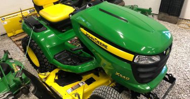 2010 John Deere X540 riding lawn mower 06 375x195 2010 John Deere 54 Model X540 riding lawn mower