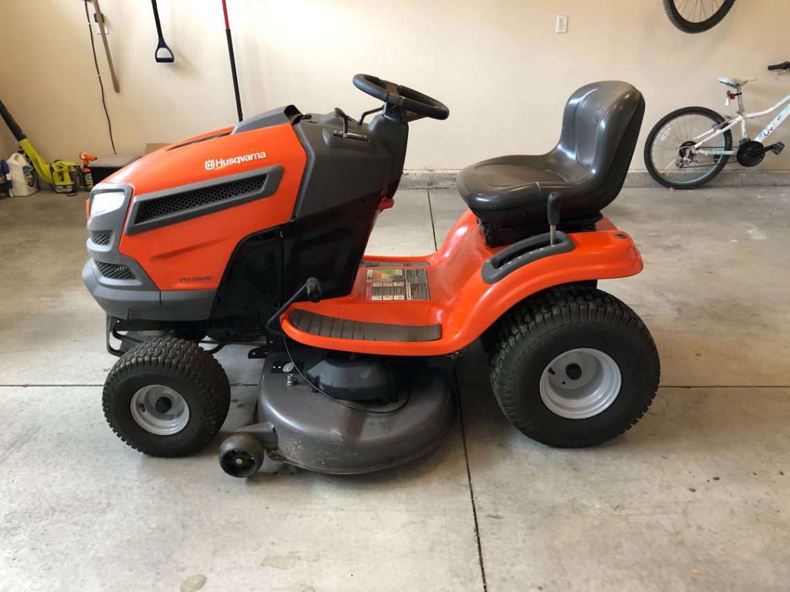 Used Husqvarna 46in Model YTH22V46 Riding Lawn Mowers RonMowers